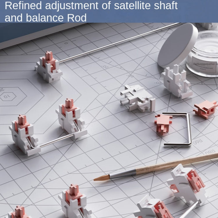 LANGTU LT84 Mechanical Luminous Keyboard, Style: Wired Single-mode Silver Gray Shaft (Daybreak) - free shipping - PMC Jewellery - Order now!