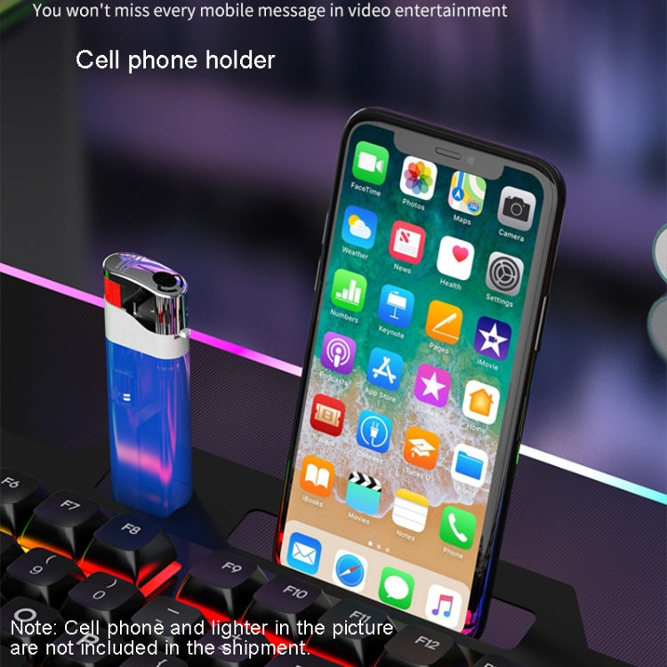 K-Snake Mechanical Feel Keyboard Mouse Kit USB Wired 104 Keycaps Computer Keyboard, Style: Keyboard+Mouse (White) - free shipping - PMC Jewellery - Order now!