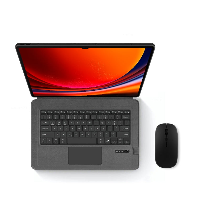 For Samsung Galaxy Tab S9 Ultra 14.6-Inch X910/X916 Touchpad Keyboard Case, Spec: Keyboard Case add Mouse - Samsung Keyboard by PMC TechLife | Online Shopping South Africa | PMC TechLife