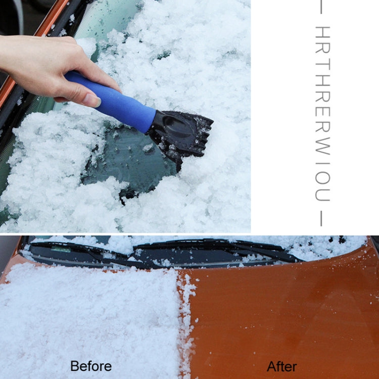 Vehicle Mounted Snow Shovel De-Icer Cleaning Tool, Color: Red+Gloves - Ice Scraper by PMC TechLife | Online Shopping South Africa | PMC TechLife | Buy Now Pay Later Mobicred