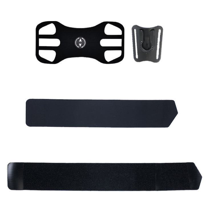 2 In 1 Four Paws Removable Swivel Arm Wrist Strap  For 4.5-6.5 Inch Phones(Black) - Other by PMC TechLife | Online Shopping South Africa | PMC TechLife | Buy Now Pay Later Mobicred