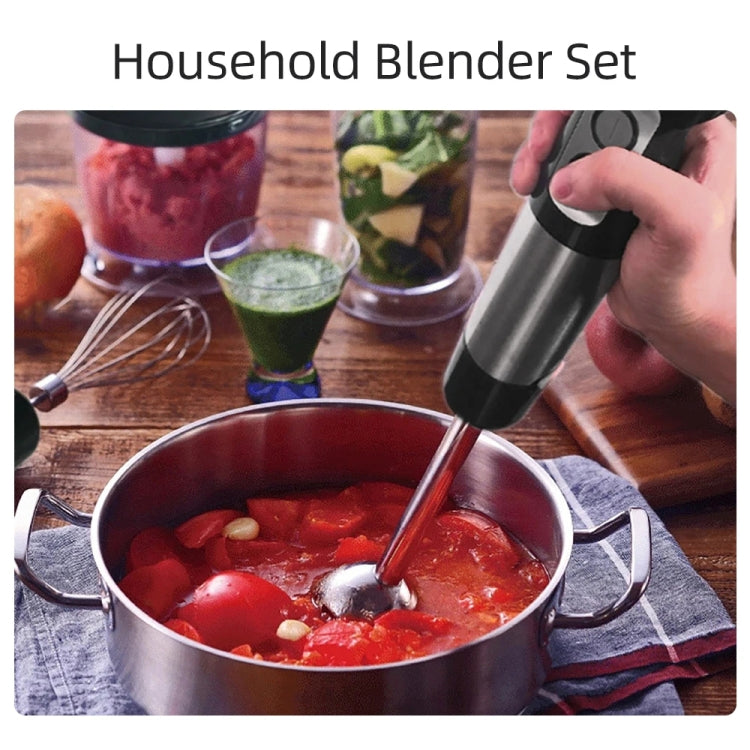 6-in-1 600W Multifunctional  Electric Blender Stainless Steel Food Cooking Stick EU Plug - free shipping - PMC TechLife - Order now!