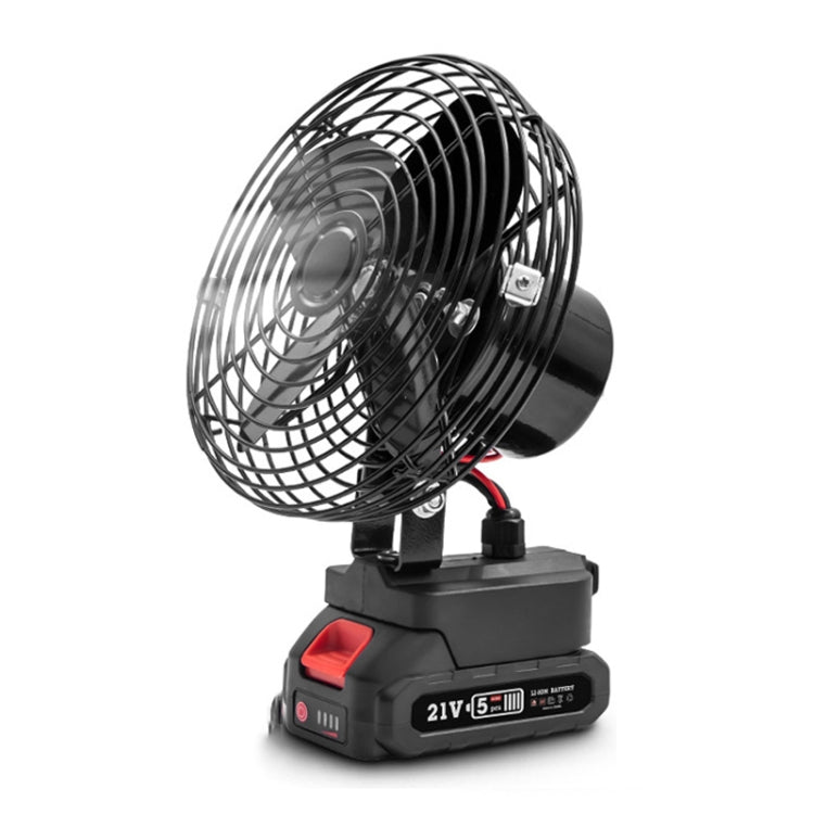 HILDA Portable Powerful Fan Outdoor Hair Dryer, With US Plug Adaptor, Style: 6 inch With 1 Battery(1500mAh) - free shipping - PMC TechLife - Order now!
