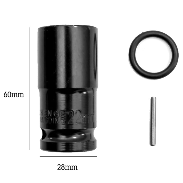 HILDA Motorized Wrenches Lithium Repair Parts With 22mm Socket, US Plug, Model: Red With 1 Battery+1 Charger(3000mAh) - free shipping - PMC TechLife - Order now!