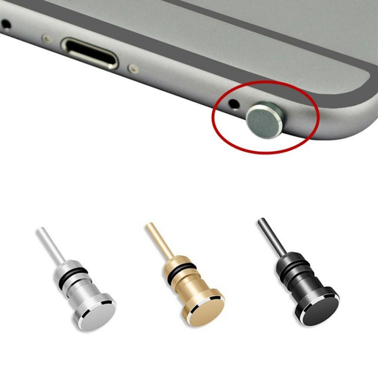 3.5mm Universal Metal Dust Plug Headset Plug Card Needle(Gold) - free shipping - PMc TechLife - Order now!