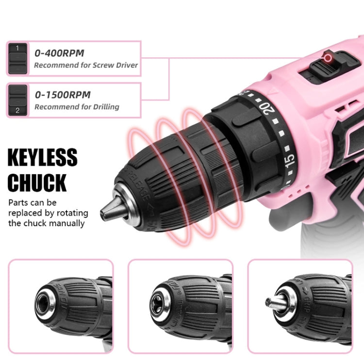 HILDA 12V Cordless Impact Drill Electrical Screwdriver, Plug: US Plug - free shipping - PMC TechLife - Order now!
