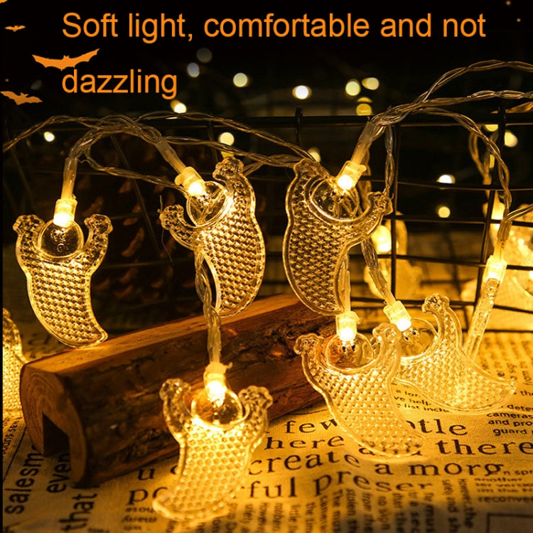 Colorful 3m 20LEDs Halloween LED Cartoon Atmosphere Decorative Light String(Little Ghost Hand) - Decoration Lamps by PMC TechLife | Online Shopping South Africa | PMC TechLife