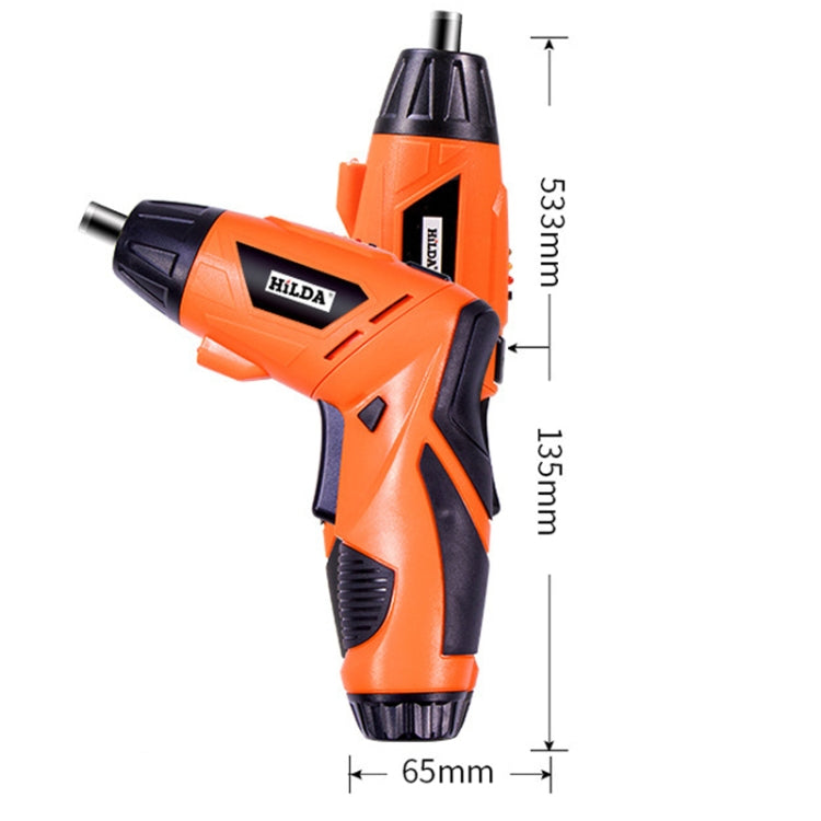 HILDA Multi-Function Li-Ion Screwdriver Mini Screwdriver Set(White) - Screws by HILDA | Online Shopping South Africa | PMc TechLife | Buy Now Pay Later Mobicred