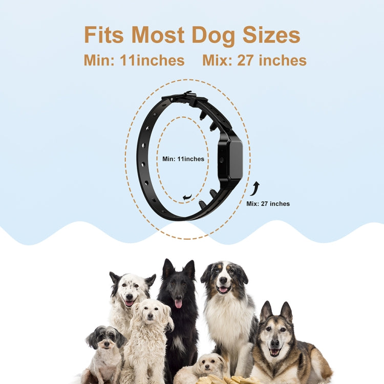 Pet Wrap-around Electric Shock Column Powerful Electronic Training Collar, Style: Receiver + Remote - Training Aids by PMC TechLife | Online Shopping South Africa | PMC TechLife | Buy Now Pay Later Mobicred