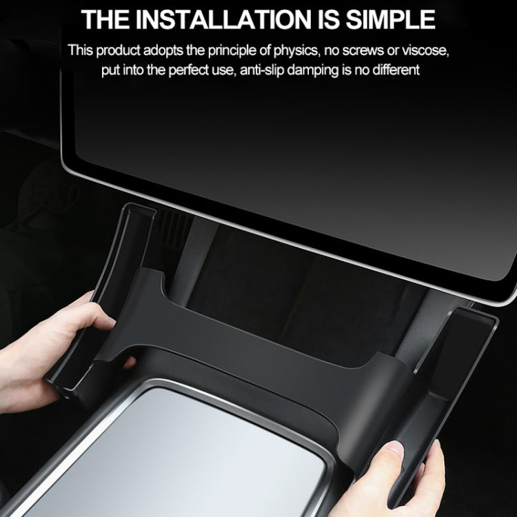 For Tesla Model Y / 3 Center Side Storage Box Side Organizer Saddle Box Interior Modification Accessories - Stowing Tidying by PMC TechLife | Online Shopping South Africa | PMC TechLife | Buy Now Pay Later Mobicred