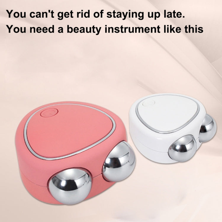 Mini Micro-Current Beauty Instrument Facial Lift Rejuvenating Device Massage Slimming Machine, Style: Acrylic Package(White) - free shipping - PMC TechLife - Order now!