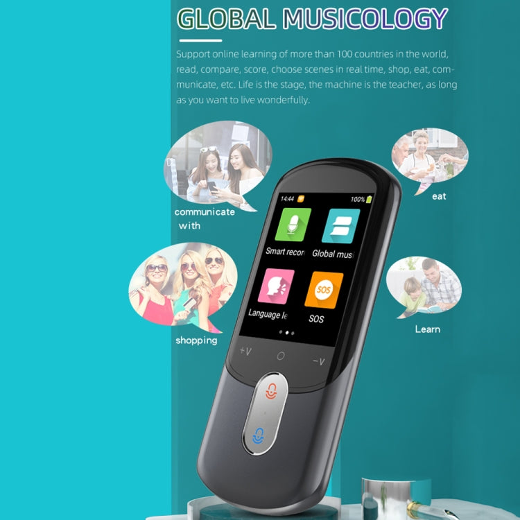 2.88-inch HD Screen WiFi Translator 139 Languages Voice Translator Photo Recording Translator Pen(White) -  by PMC TechLife | Online Shopping South Africa | PMC TechLife | Buy Now Pay Later Mobicred