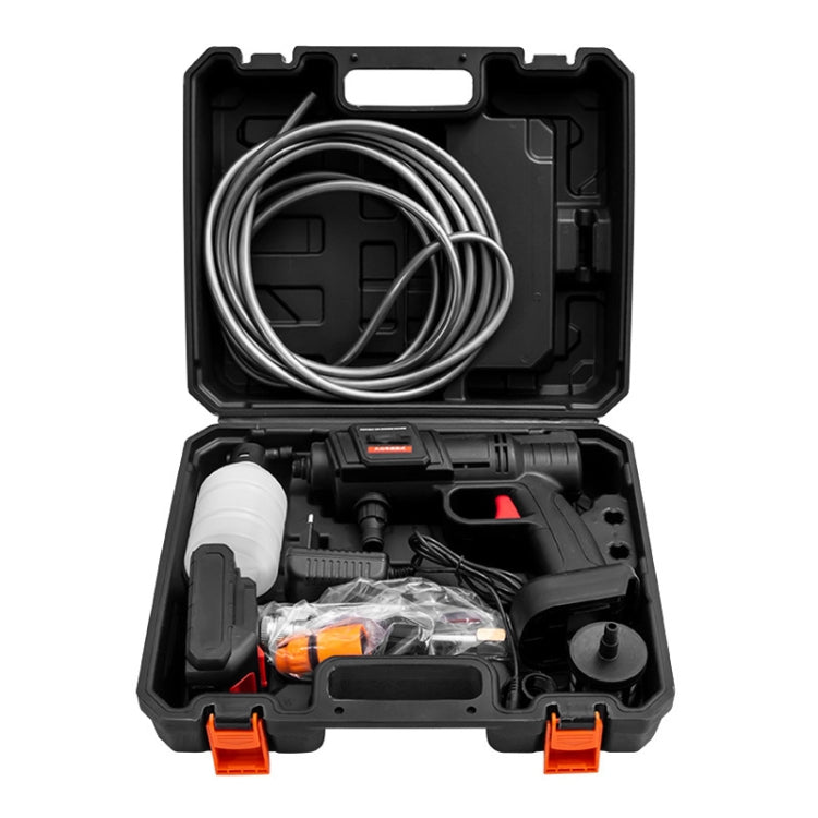 HILDA 21V High Pressure Water Torch Lithium Car Washer Plastic Package, Model: UK Plug + 1 Battery - Car Washer & Accessories by HILDA | Online Shopping South Africa | PMC TechLife | Buy Now Pay Later Mobicred