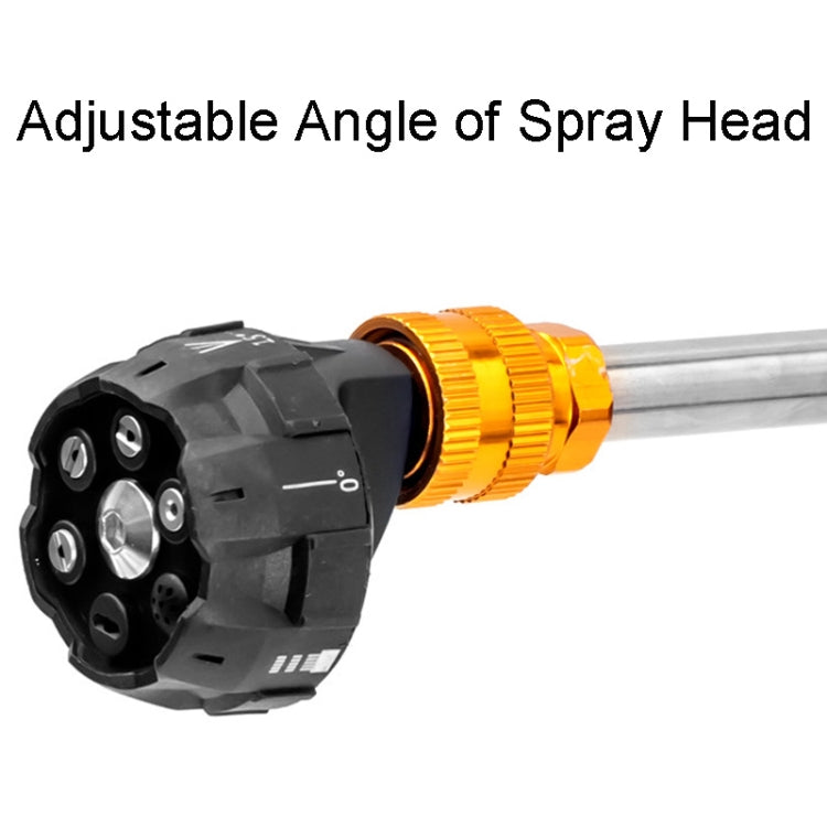 HILDA 21V High Pressure Water Torch Lithium Car Washer Plastic Package, Model: EU Plug + 1 Battery - free shipping - PMC TechLife - Order now!