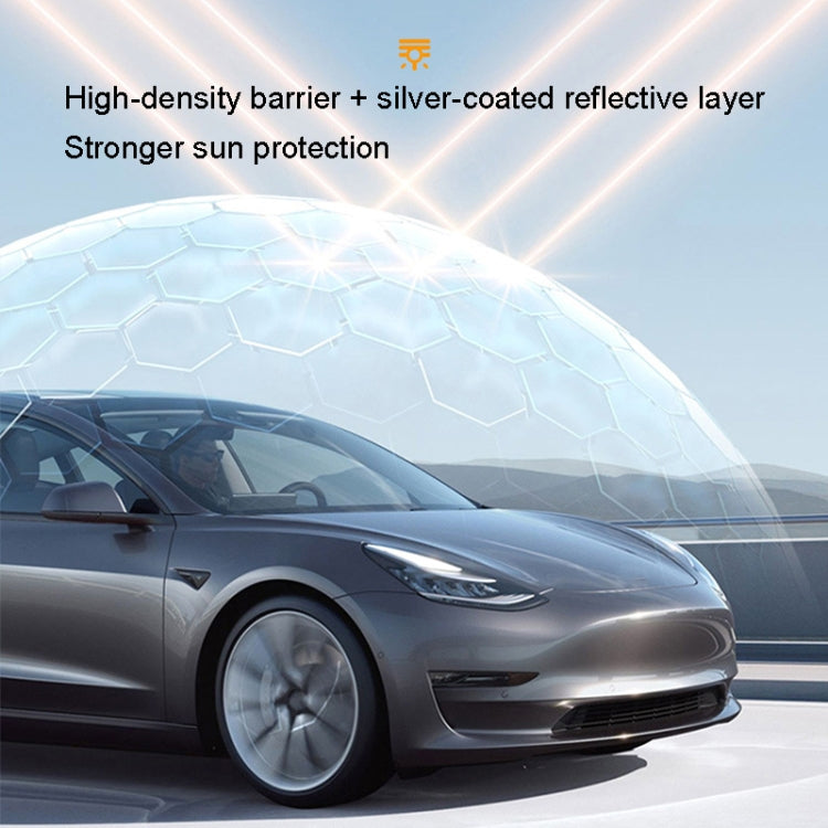 3pcs /Set For Tesla Model Y Ice Crystal Sunshade Car Roof Front And Rear Sunroof Shade(Beige) - Window Foils & Solar Protection by PMC TechLife | Online Shopping South Africa | PMC TechLife | Buy Now Pay Later Mobicred