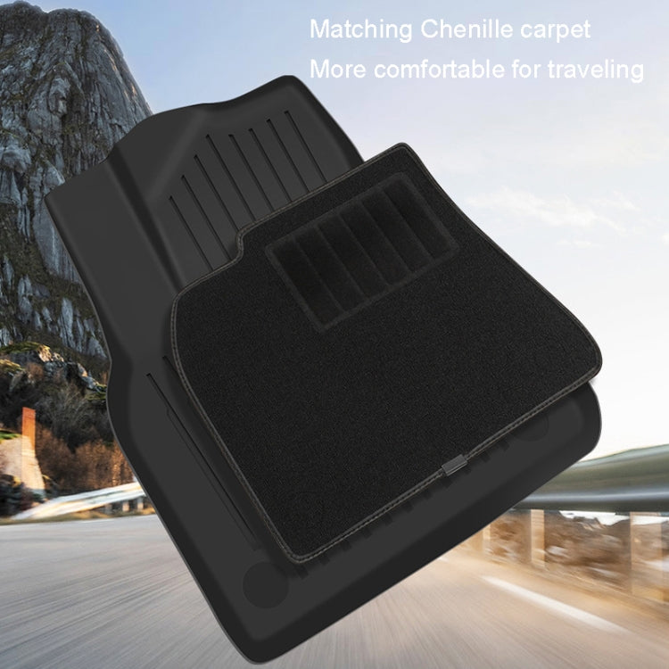 3pcs /Set For Tesla Model Y TPE Injection Car Foot Mats Interior Accessories - Seat Accessories by PMC TechLife | Online Shopping South Africa | PMC TechLife | Buy Now Pay Later Mobicred