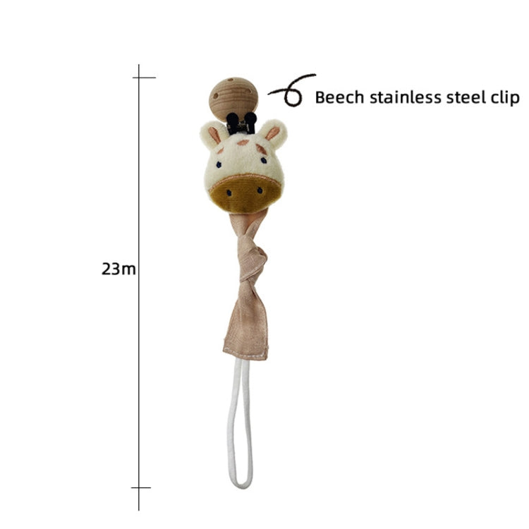 Animal Head Pacifier Chain Newborn Pacifier Clip, Style: Elephant - Cups & Silicone Nipple by PMC TechLife | Online Shopping South Africa | PMC TechLife | Buy Now Pay Later Mobicred