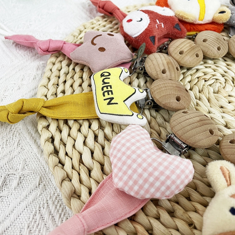 Animal Head Pacifier Chain Newborn Pacifier Clip, Style: Dog - Cups & Silicone Nipple by PMC TechLife | Online Shopping South Africa | PMC TechLife | Buy Now Pay Later Mobicred