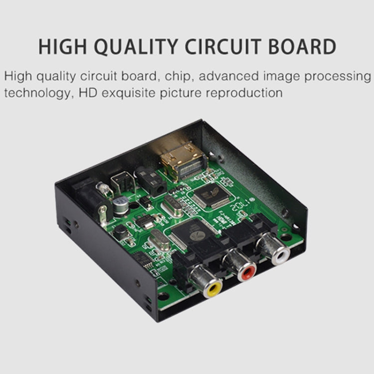 FJGEAR FJ-HA1308 HDMI To AV Converter Support NTSC PAL With Auto Screen Scaling - free shipping - PMC Jewellery - Order now!