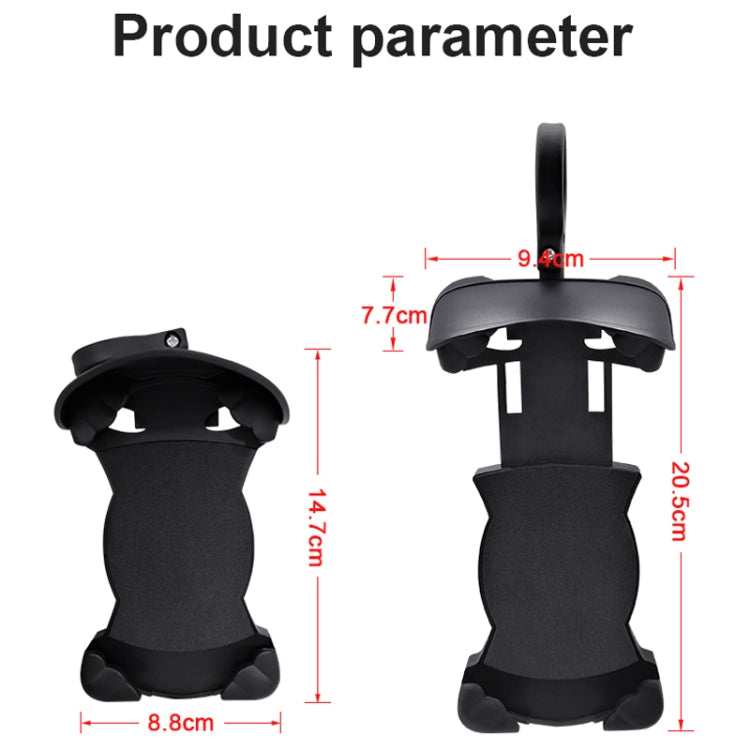 Motorcycle Sunshade Rainproof Mobile Phone Holder, Shape: Mirror Holder  No Charge - Holder by PMC TechLife | Online Shopping South Africa | PMC TechLife | Buy Now Pay Later Mobicred