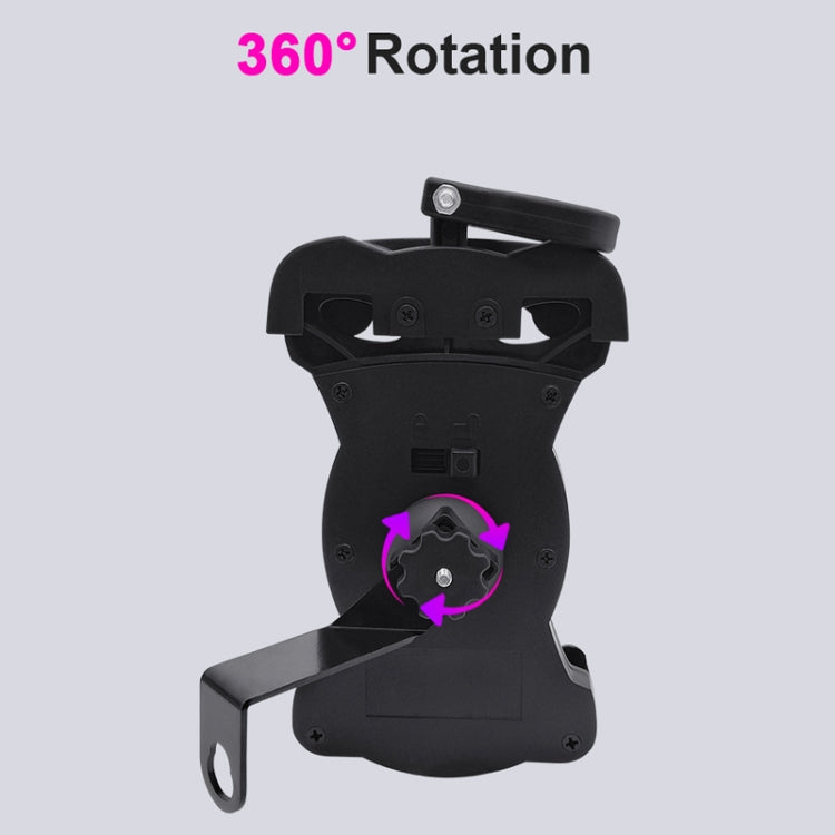 Motorcycle Sunshade Rainproof Mobile Phone Holder, Shape: Mirror Holder  No Charge - Holder by PMC TechLife | Online Shopping South Africa | PMC TechLife | Buy Now Pay Later Mobicred