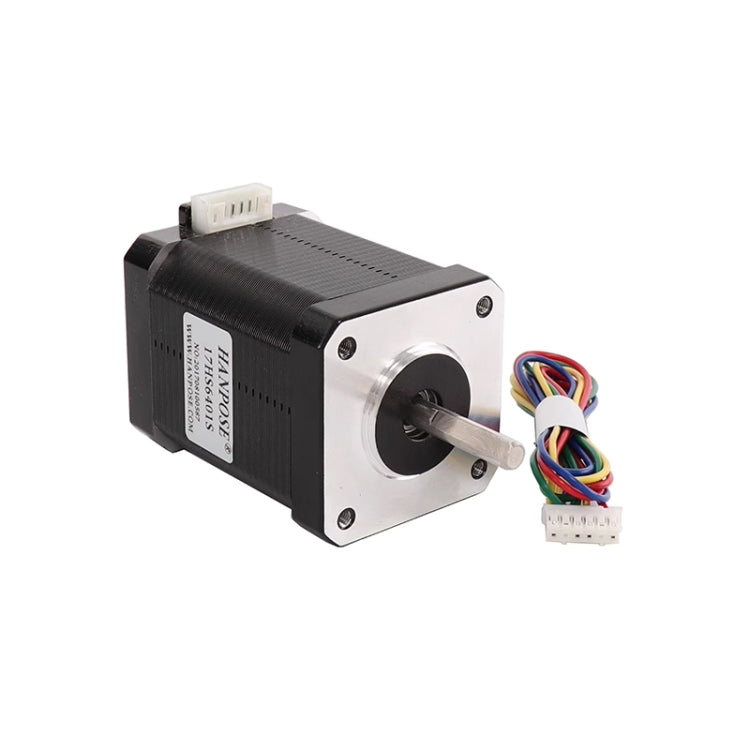 HANPOSE  17HS6401S 12V 1.7A 60mm 70N.cm  4-lead Stepper Motor - Parts by HANPOSE | Online Shopping South Africa | PMC TechLife | Buy Now Pay Later Mobicred