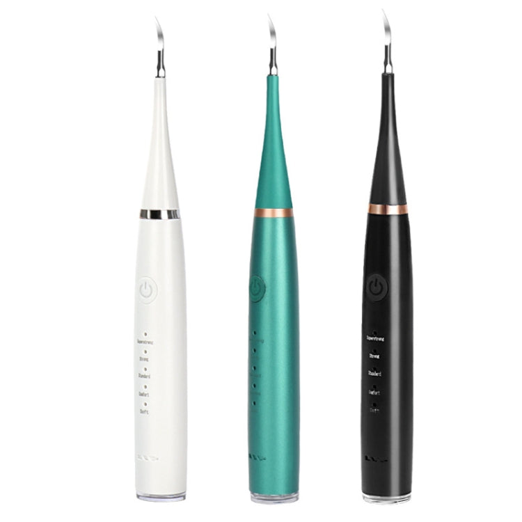 6 In 1 Electric Dental Scaler Calculus Removal Teeth Cleaning Set, Color: Black Basic - Oral Irrigators by PMC TechLife | Online Shopping South Africa | PMC TechLife | Buy Now Pay Later Mobicred
