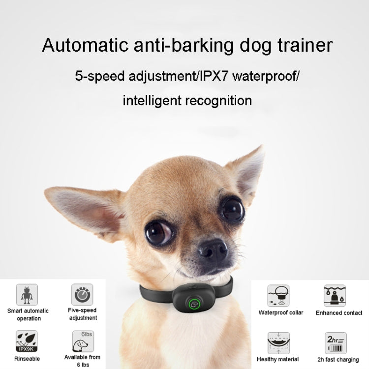 Auto Stop Barker Pet Shock Collar Dog Trainer(Orange) - Training Aids by PMC TechLife | Online Shopping South Africa | PMC TechLife