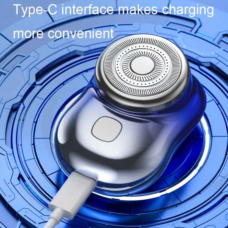 Three-Ring Knife Mesh Electric Men Shaver Travel Portable Mini Shaver, Color: Green - Shavers & Accessories by PMC TechLife | Online Shopping South Africa | PMC TechLife | Buy Now Pay Later Mobicred