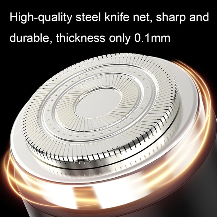 Rechargeable Travel Electric Shaver Portable Elbow Mini Floating Head Shaver(Orange) - Shavers & Accessories by PMC TechLife | Online Shopping South Africa | PMC TechLife | Buy Now Pay Later Mobicred