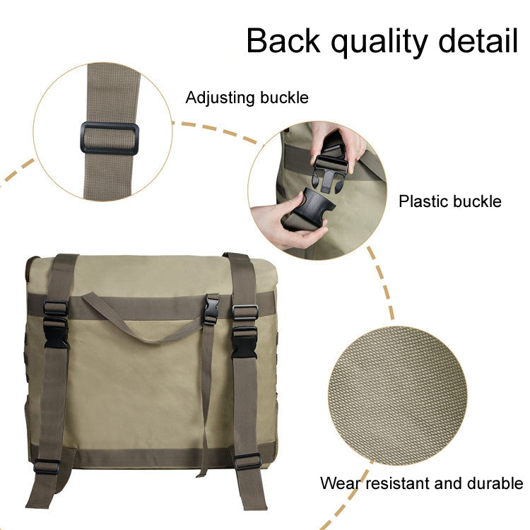 Outdoor Camping Off-road Vehicle Spare Tire Tool Miscellaneous Storage Bag, Color: Khaki - Stowing Tidying by PMC TechLife | Online Shopping South Africa | PMC TechLife | Buy Now Pay Later Mobicred