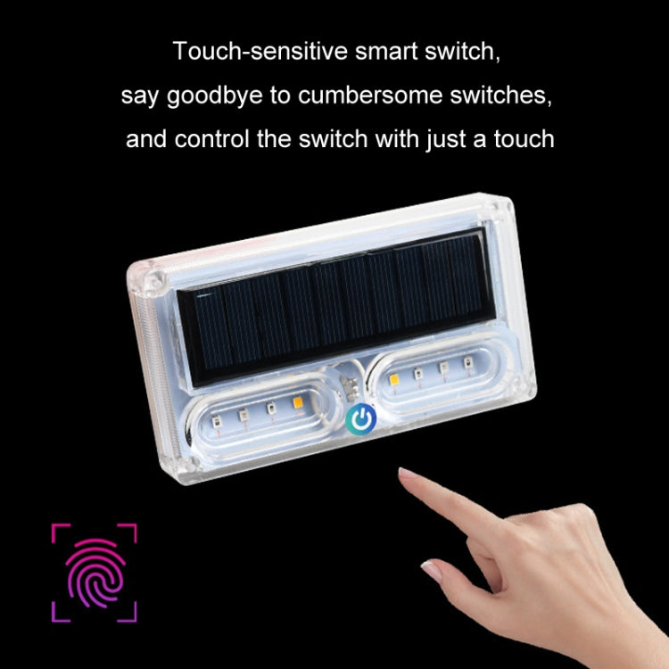 Car Solar Warning Light Anti-rear Collision LED Tail Light(Bracket) - Warning Lights by PMC TechLife | Online Shopping South Africa | PMC TechLife | Buy Now Pay Later Mobicred