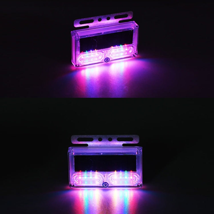 Car Solar Warning Light Anti-rear Collision LED Tail Light(Bracket) - Warning Lights by PMC TechLife | Online Shopping South Africa | PMC TechLife | Buy Now Pay Later Mobicred