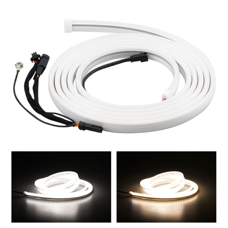 For Tesla Front Trunk LED Ambient Light Strip, Size: For 21-23 Model 3(Warm White) - Atmosphere lights by PMC TechLife | Online Shopping South Africa | PMC TechLife | Buy Now Pay Later Mobicred
