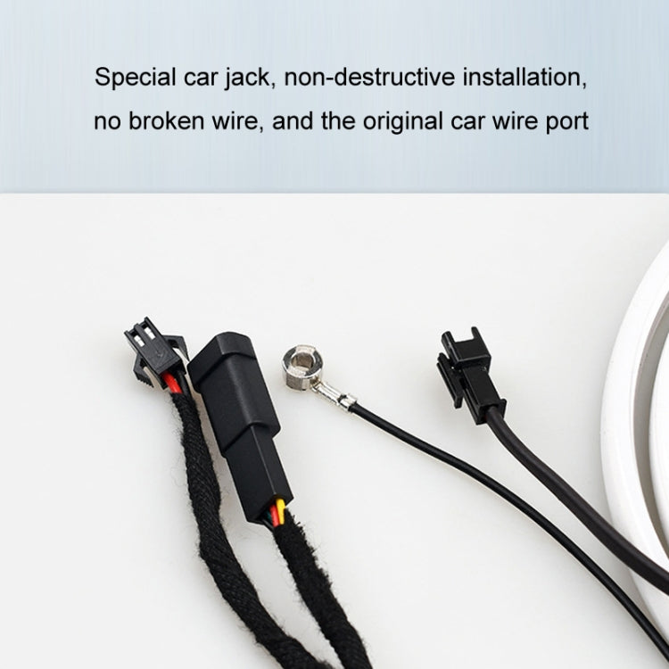 For Tesla Front Trunk LED Ambient Light Strip, Size: For 21-23 Model 3(White Light) - Atmosphere lights by PMC TechLife | Online Shopping South Africa | PMC TechLife | Buy Now Pay Later Mobicred