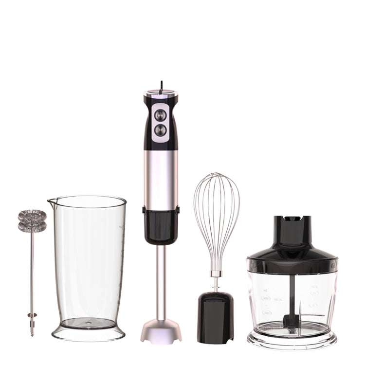 5-in-1 600W Multifunctional  Electric Blender Stainless Steel Food Cooking Stick US Plug - Stirrer & Squeezer by PMC TechLife | Online Shopping South Africa | PMC TechLife | Buy Now Pay Later Mobicred