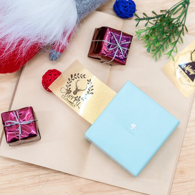 For Phomemo M02 / M02S / M02Pro 3rolls /Pack Transparent / Translucent / Gold Powder Black Letter Thermal Label Printing Paper - Printing Paper by Phomemo | Online Shopping South Africa | PMC TechLife | Buy Now Pay Later Mobicred