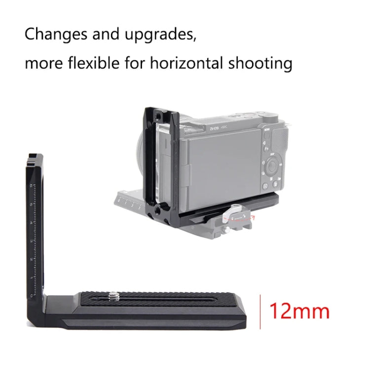 Universal Camera L Shape Bracket Quick Release Plate for Camera RSC2 / RS3 Stabilizers, Spec: L-440 Red - L-Bracket by PMC TechLife | Online Shopping South Africa | PMC TechLife | Buy Now Pay Later Mobicred