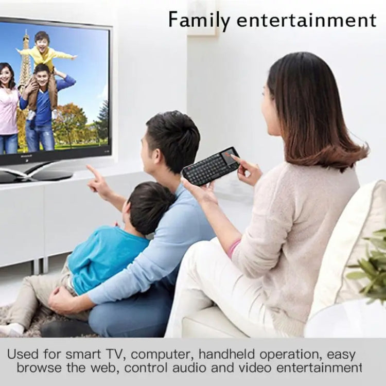 Rii X1 2.4G Mini Classic Wireless Keyboard Keypad And Mouse All-In-One Kit(Black) - free shipping - PMC TechLife - Order now!