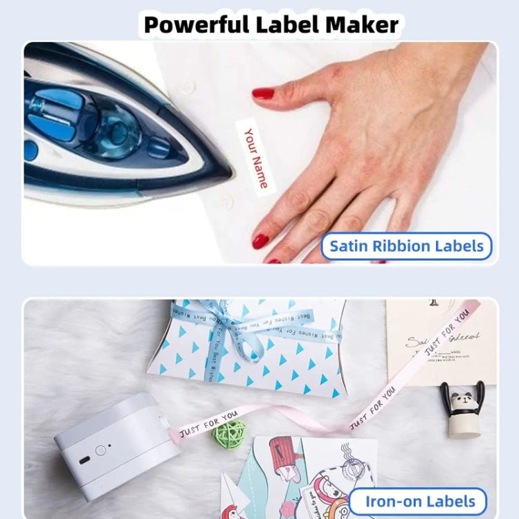 Phomemo P12Pro Li-Ion Battery Compact Bluetooth Convenient Self-Adhesive Thermal Label Printer(White) - free shipping - PMC TechLife - Order now!