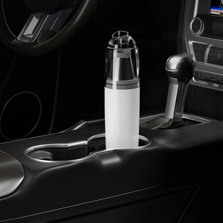 Mini Portable Detachable Wireless Handheld Powerful Car Vacuum Cleaner, Style: Plastic Filter (Black) - Vacuum Cleaner by PMC TechLife | Online Shopping South Africa | PMC TechLife | Buy Now Pay Later Mobicred