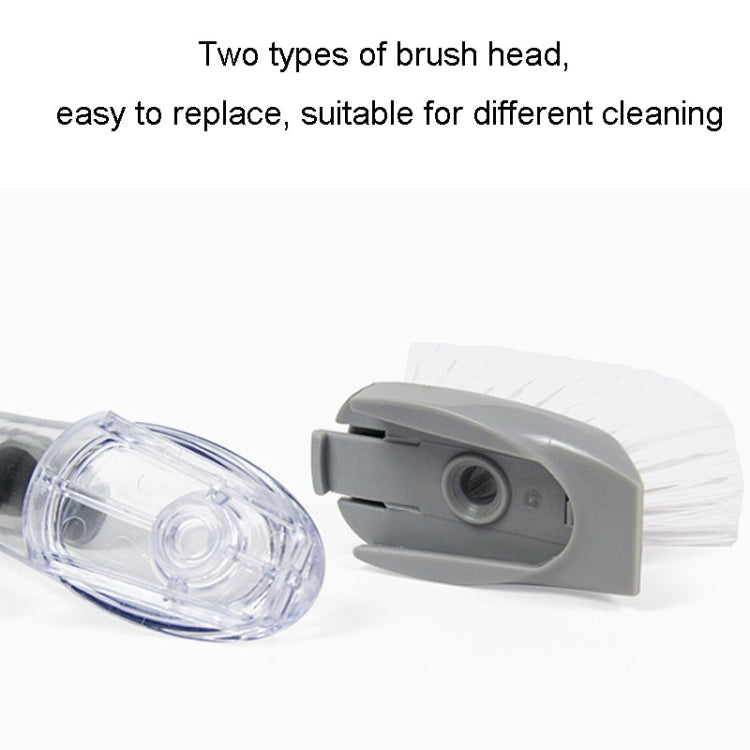 Kitchen Long Handle Automatic Liquid Filling Non-Stick Pan Scrubber Brush Cleaning Brush, Style: Brush - free shipping - PMc TechLife - Order now!