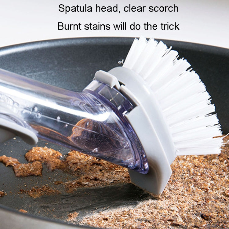 Kitchen Long Handle Automatic Liquid Filling Non-Stick Pan Scrubber Brush Cleaning Brush, Style: Brush - free shipping - PMc TechLife - Order now!