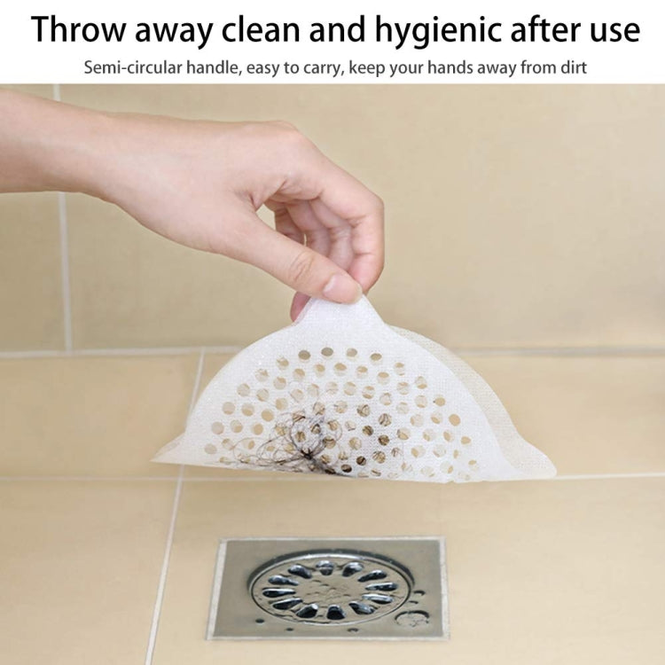 FASOLA 15pcs /Bag Sink Disposable Filter Sewer Mouth Non-woven Floor Drain Sticker, Spec: Large Hole - free shipping - PMc TechLife - Order now!