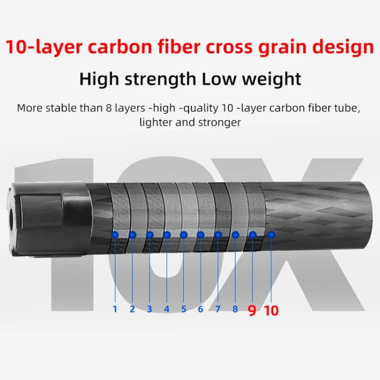 BEXIN RC254+LH-28 Carbon Fiber Portable Folding Tripod SLR Camera Low Gravity Center Gimbal Photography Bracket - free shipping - PMC TechLife - Order now!