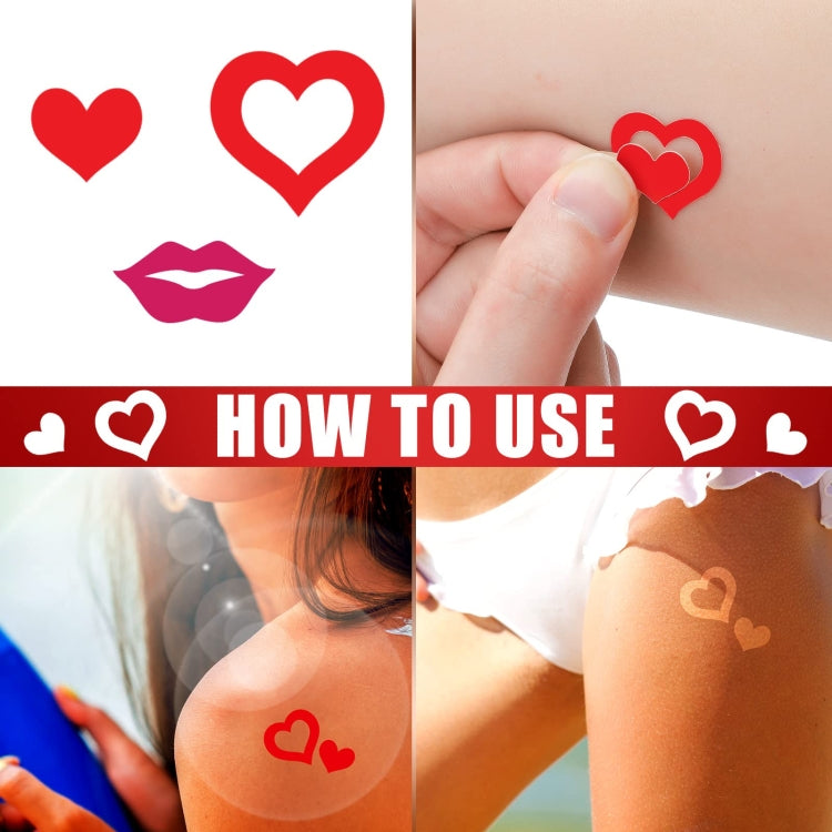 180pcs /Pack  Style 5 Tanning Sunbathing Stickers Self Adhesive Body Stickers - Sticker & Tags by PMC TechLife | Online Shopping South Africa | PMC TechLife | Buy Now Pay Later Mobicred
