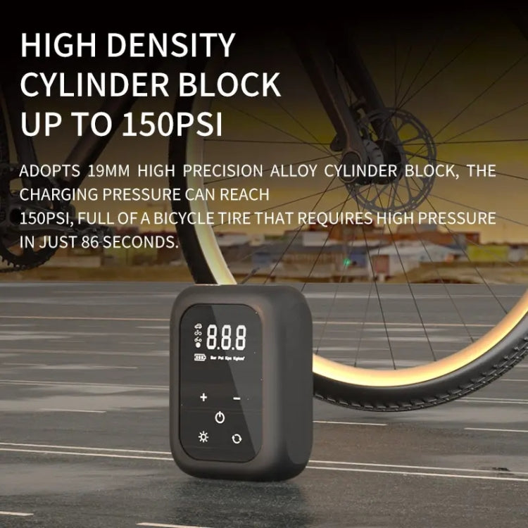 Multifunctional Portable Car Electric Wireless Tire Inflator Pump(Touch Screen Button) - Inflatable Pump by PMC TechLife | Online Shopping South Africa | PMC TechLife