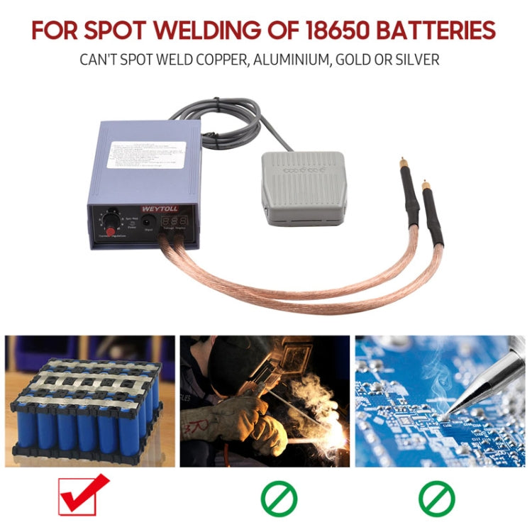 Portable 18650 Battery Spot Welder 5000W High Power Handheld Spot Welding Machine, Style: Footswitch Version EU Plug - Others by PMc TechLife | Online Shopping South Africa | PMc TechLife | Buy Now Pay Later Mobicred