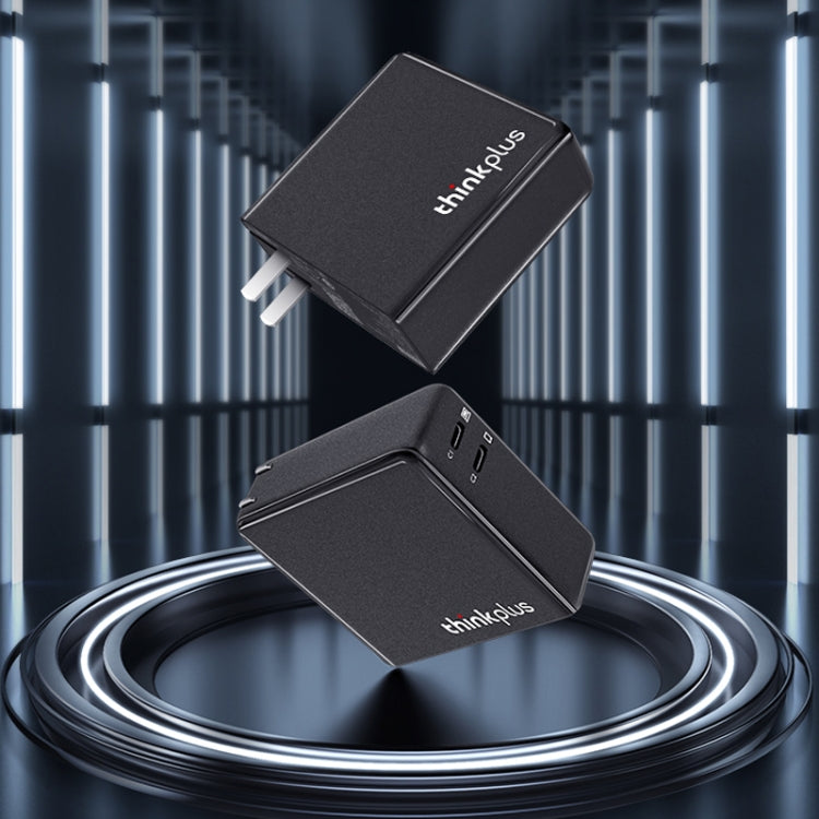 Lenovo Thinkplus 135W GaN Dual USB-C/Type-C Port Power Adapter Fast Charger - free shipping - PMC TechLife - Order now!