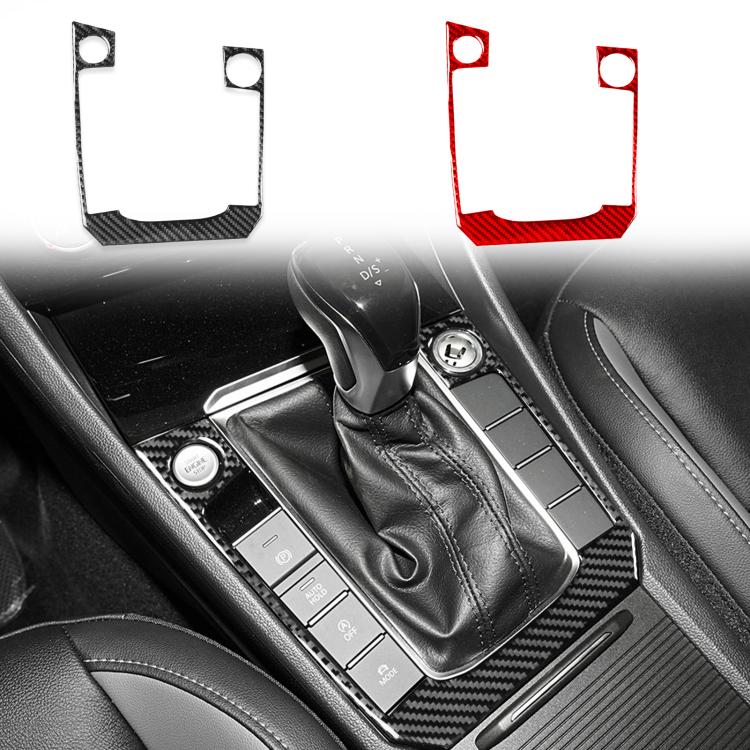 For Volkswagen Sagitar 2019-2023 B Model Left-Hand Drive Gear Panel Sticker(Red) - Car Interior Mouldings by PMc TechLife | Online Shopping South Africa | PMc TechLife | Buy Now Pay Later Mobicred